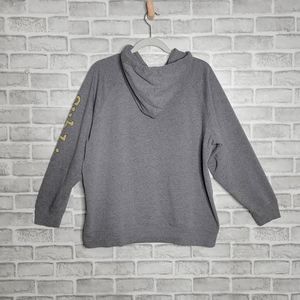 Beach Heather Gray Fleece Hoodie